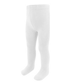 Infant Off White Woven Tights