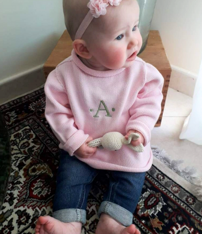 Jersey Roll Neck Sweaters for Baby - Multiple Colors