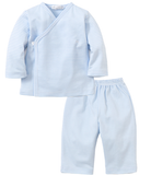 Kissy Blue Stripe Cross Tee & Pant Set