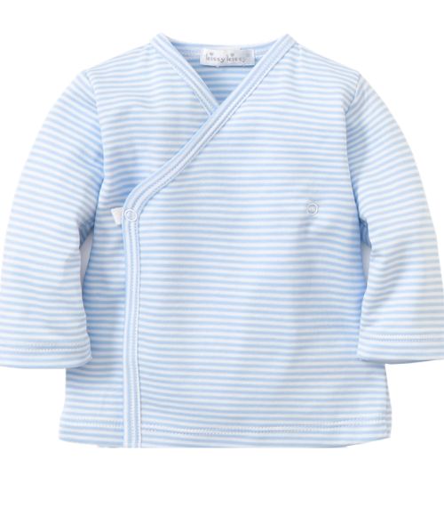 Kissy Blue Stripe Cross Tee & Pant Set