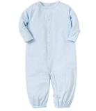 Kissy Blue/White Dots Converter Gown Set