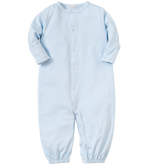 Kissy Blue/White Dots Converter Gown Set