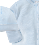 Kissy Blue/White Dots Converter Gown Set