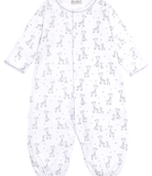 Kissy Just Giraffes Silver Converter Gown Set