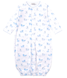 Kissy Puppy Paws Blue Converter Gown Set