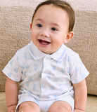 Kissy Teddy Bear Polo Playsuit