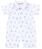 Kissy Teddy Bear Polo Playsuit