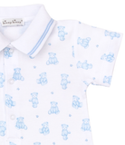 Kissy Teddy Bear Polo Playsuit