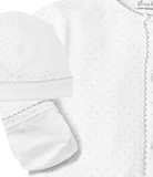 Kissy White/Silver Dots Converter Gown Set