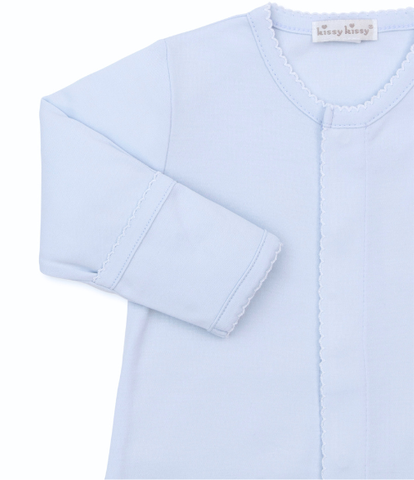 Kissy Giraffe Laughs Blue Converter Gown Set