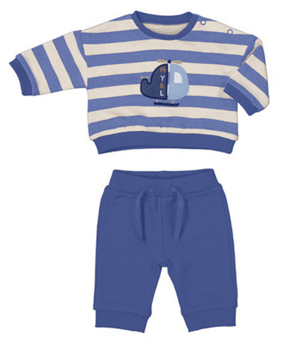 Knit 2pc Set, Helicopter