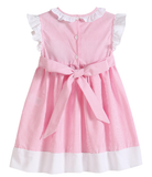 Big Sister Pink Smocked Dress
