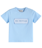 Light Blue Big Brother Smocked Shirt and Shorts Set