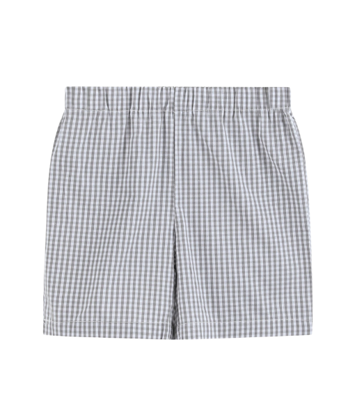Smocked Tractor Shorts Set