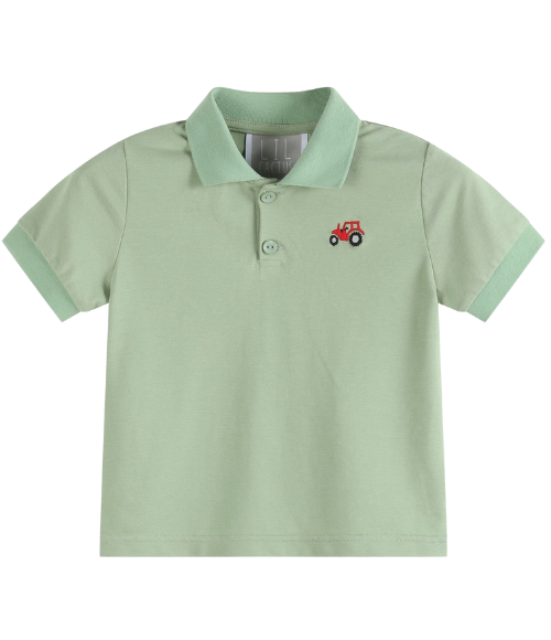 Tractor Polo Short Set