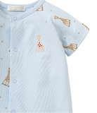Kissy Sophie la giraffe Blue Playsuit