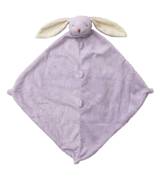 Lavender Bunny Lovie Blankie