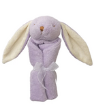 Lavender Bunny Lovie Blankie
