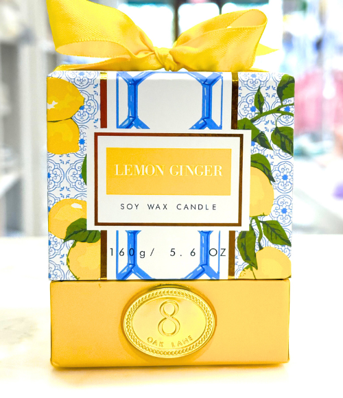 Lemon Ginger 5.6oz Soy Wax Candle