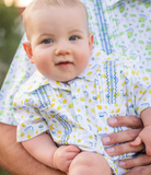 BQ Lemonade Guayabera Romper
