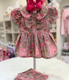 Little Grace Floral Dress & Bloomers