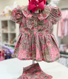 Little Grace Floral Dress & Bloomers