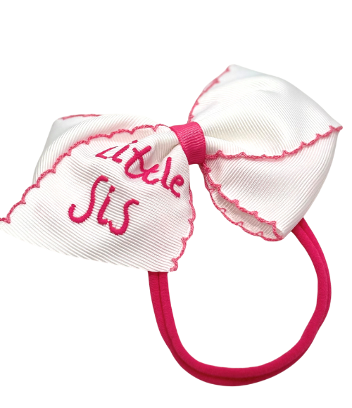 Big Sis Bow or Lilttle Sis Headband