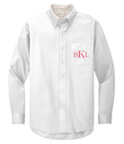 Monogrammed Woven Shirt