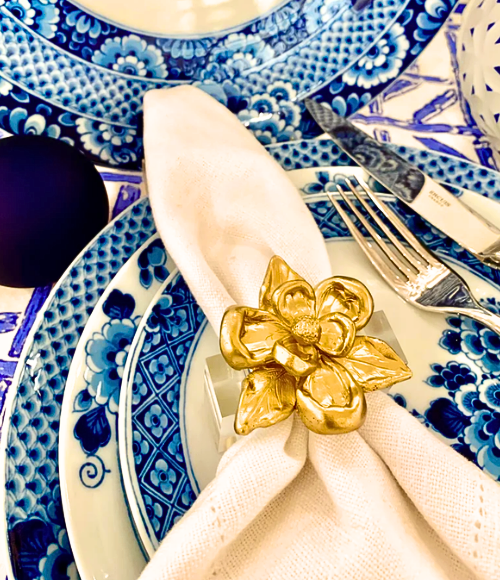 Magnolia Napkin Rings