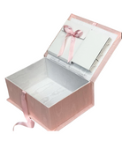 Medium Baby Keepsake Box in Baby Moiré