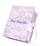 Medium Baby Keepsake Box in Lavender Bryant Park Cotton