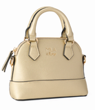 Girl's Metallic Gold Crossbody Purse