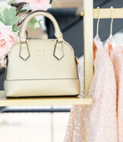 Girl's Metallic Gold Crossbody Purse