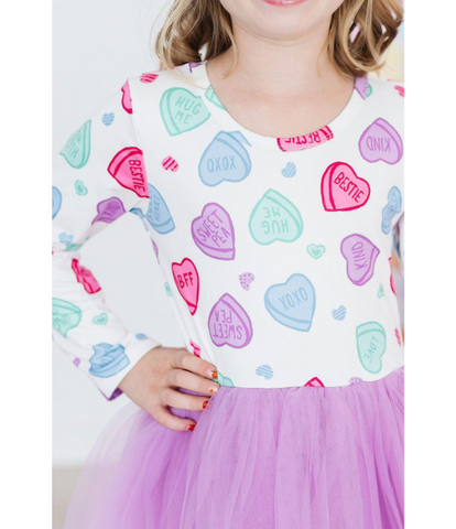 Candy Hearts Tutu Dress