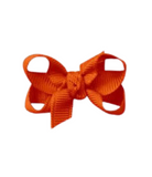 Orange Grosgrain Bow