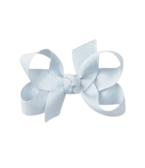 Powder Blue Grosgrain Bow