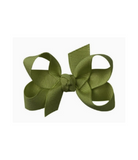 Moss Grosgrain Bow