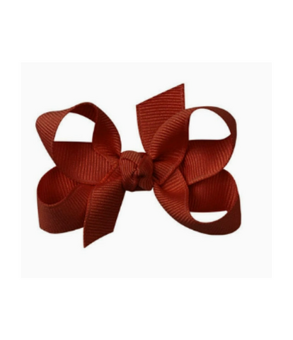 New Rust Grosgrain Bow