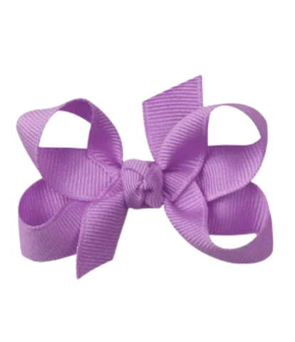 Orchid Grosgrain Bow