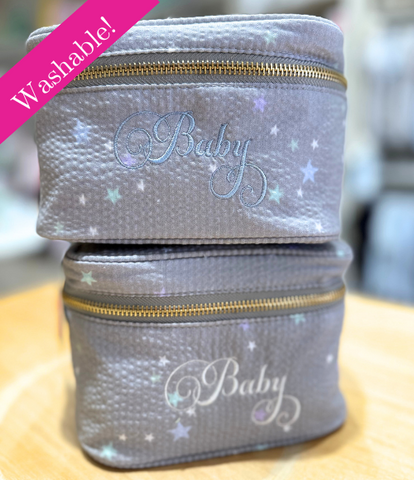 Baby Monogrammed Traveler Bags