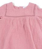 Muslin Rose Elegance Bubble Dress