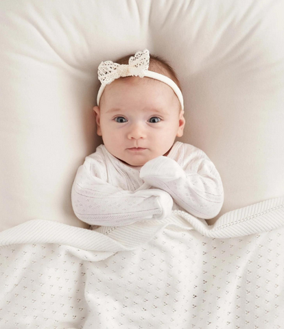 Pointelle White Layette Gift Set