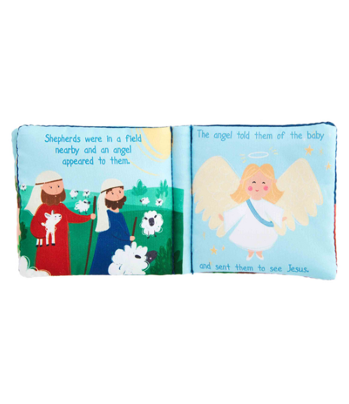 Nativity Plush with Book
