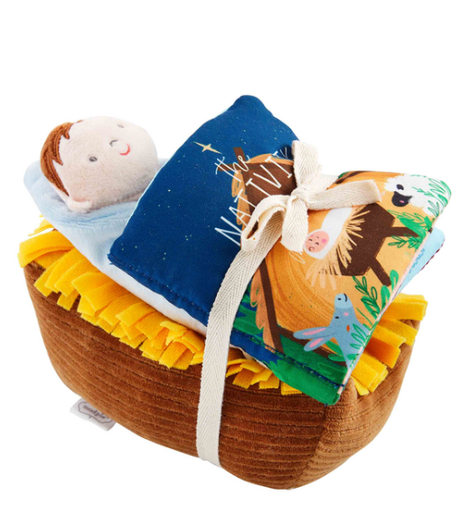 Nativity Plush with Book