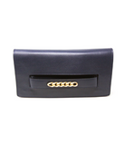 Leather Handstrap Clutch - multiple colors