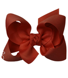 New Rust Grosgrain Bow