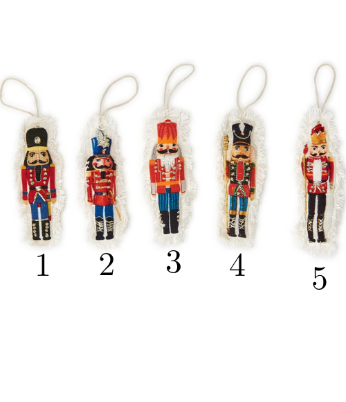 Nutcracker Hand-Crafted Ornaments