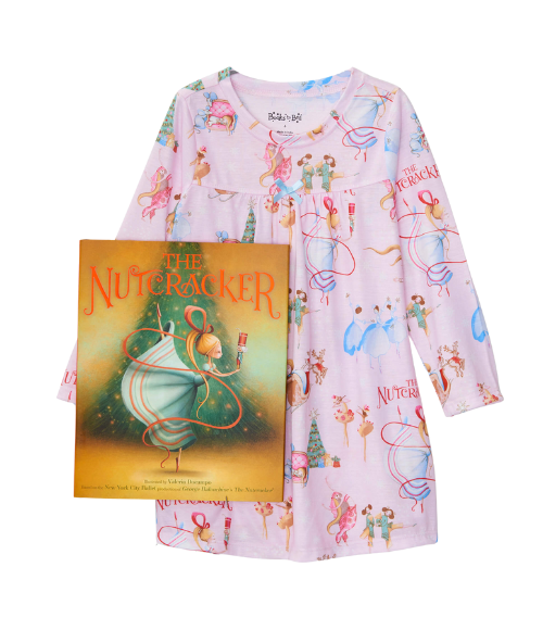 Nutcracker Nightdress + Book Set