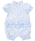 Kissy Old English Blue Roses Playsuit