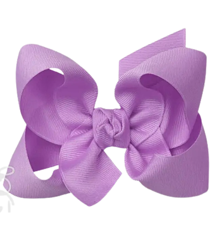 Orchid Grosgrain Bow